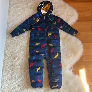 Hanna Andersson winter suit toddler boy girl size 3T worn once